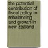 The Potential Contribution of Fiscal Policy to Rebalancing and Growth in New Zealand