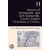 Varieties Of Seventeenth- And Early Eighteenth-Century English Radicalism In Context door David Finnegan