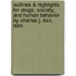 Outlines & Highlights For Drugs, Society, And Human Behavior By Charles J. Ksir, Isbn