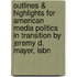 Outlines & Highlights For American Media Politics In Transition By Jeremy D. Mayer, Isbn
