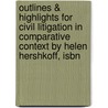 Outlines & Highlights For Civil Litigation In Comparative Context By Helen Hershkoff, Isbn by Helen Hershkoff