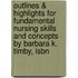 Outlines & Highlights For Fundamental Nursing Skills And Concepts By Barbara K. Timby, Isbn