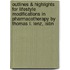 Outlines & Highlights For Lifestyle Modifications In Pharmacotherapy By Thomas L. Lenz, Isbn