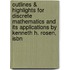 Outlines & Highlights For Discrete Mathematics And Its Applications By Kenneth H. Rosen, Isbn