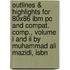Outlines & Highlights For 80X86 Ibm Pc And Compat. Comp., Volume I And Ii By Muhammad Ali Mazidi, Isbn