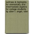 Outlines & Highlights For Elementary And Intermediate Algebra For College Students By Allen R. Angel, Isbn