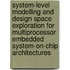 System-Level Modelling And Design Space Exploration For Multiprocessor Embedded System-On-Chip Architectures