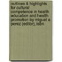 Outlines & Highlights For Cultural Competence In Health Education And Health Promotion By Miguel A Perez (Editor), Isbn