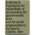 Outlines & Highlights For Essentials Of Accounting For Government And Not-For-Profit Organizations By Paul A. Copley, Isbn