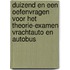 Duizend en een oefenvragen voor het theorie-examen vrachtauto en autobus