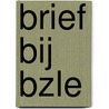 Brief bij BZLE by Unknown