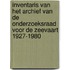 Inventaris van het archief van de onderzoeksraad voor de Zeevaart 1927-1980