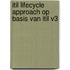 ITIL Lifecycle Approach Op basis van ITIL V3