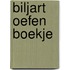 Biljart oefen boekje