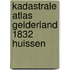 kadastrale atlas gelderland 1832 huissen