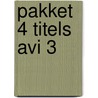 Pakket 4 titels AVI 3 by Unknown