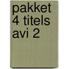 Pakket 4 titels AVI 2 door Onbekend