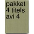 Pakket 4 titels AVI 4