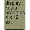 Display Koala broertjes 4 x 12 ex. door Onbekend