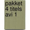 Pakket 4 titels AVI 1 by Unknown