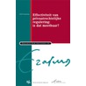 Effectiviteit van privaatrechtelijke regulering by M.W. Scheltema