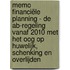 Memo financiële Planning - De ab-regeling vanaf 2010 met het oog op huwelijk, schenking en overlijden