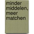 Minder middelen, meer matchen