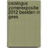 Catalogus zomerexpositie 2012 Beelden in Gees