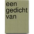 een gedicht van