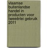 Vlaamse buitenlandse handel in producten voor tweeërlei gebruik 2011 door Nils Duquet