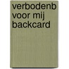 Verbodenb voor mij backcard by Maren Stoffels