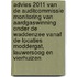 Advies 2011 van de auditcommissie monitoring van aardgaswinning onder de Waddenzee vanaf de locaties Moddergat, Lauwersoog en Vierhuizen
