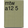 MTW A12 5 door Onbekend