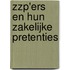 Zzp'ers en hun zakelijke pretenties