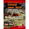 Krokodil tegen gnoe by Mary Meinking
