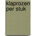 Klaprozen per stuk