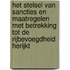 Het stelsel van sancties en maatregelen met betrekking tot de rijbevoegdheid herijkt