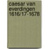 Caesar van Everdingen 1616/17-1678