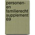 Personen- en familierecht supplement 69