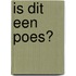 Is dit een poes?