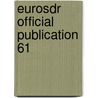 EuroSDR Official Publication 61 door Onbekend