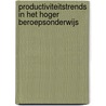 Productiviteitstrends in het hoger beroepsonderwijs by T.K. Niaounakis