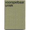 Voorspelbaar uniek by Mark Elchardus
