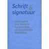Schrift en signatuur by Ad Leerintveld