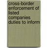 Cross-border enforcement of listed companies duties to inform by T.M.C. Arons
