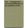 LMB - Management - Continuiteitsbeheer in de publieke sector door Onbekend