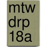 MTW DRP 18A door Onbekend