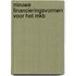Nieuwe financieringsvormen voor het MKB