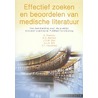 Effectief zoeken en beoordelen van medische literatuur door N. Kleefstra