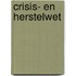 Crisis- en herstelwet